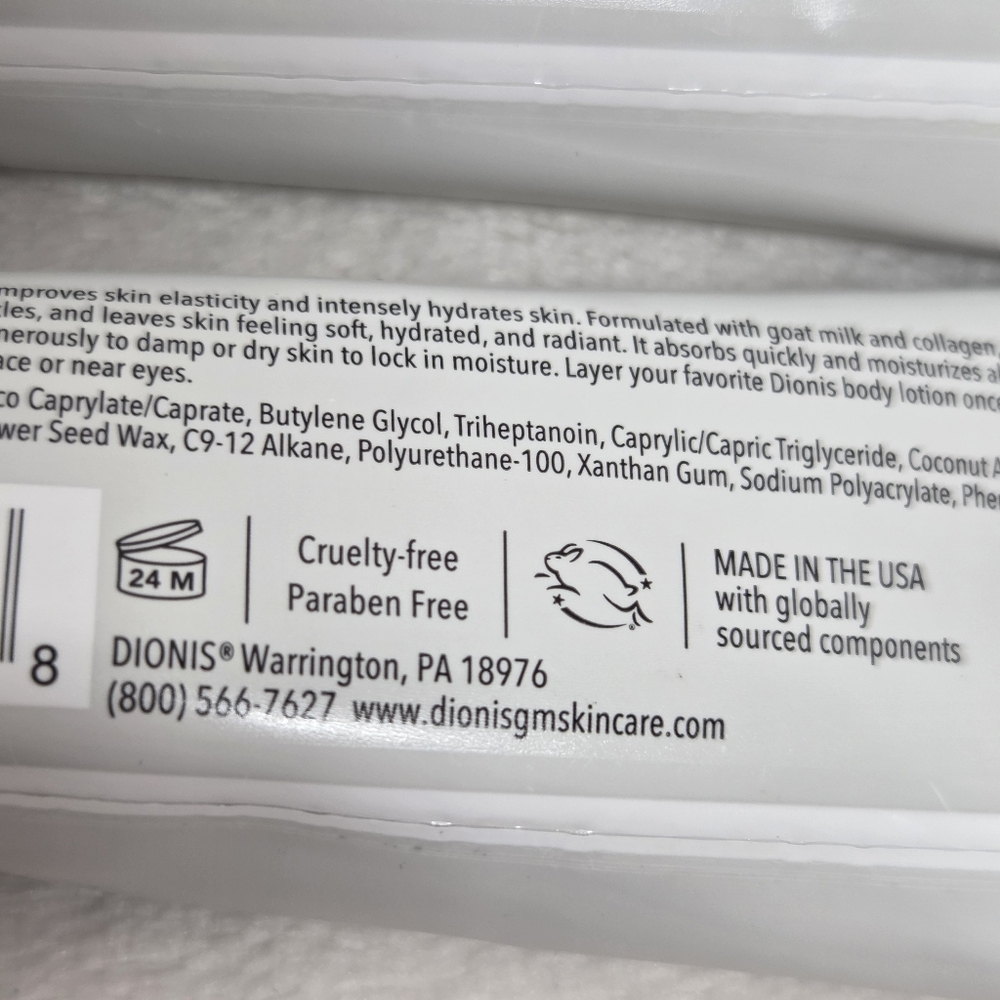 ​Dionis Goat Milk Skincare Mini Set Of 4- Lotion & Serum (Retinol/Collagen) New - Picture 7 of 8